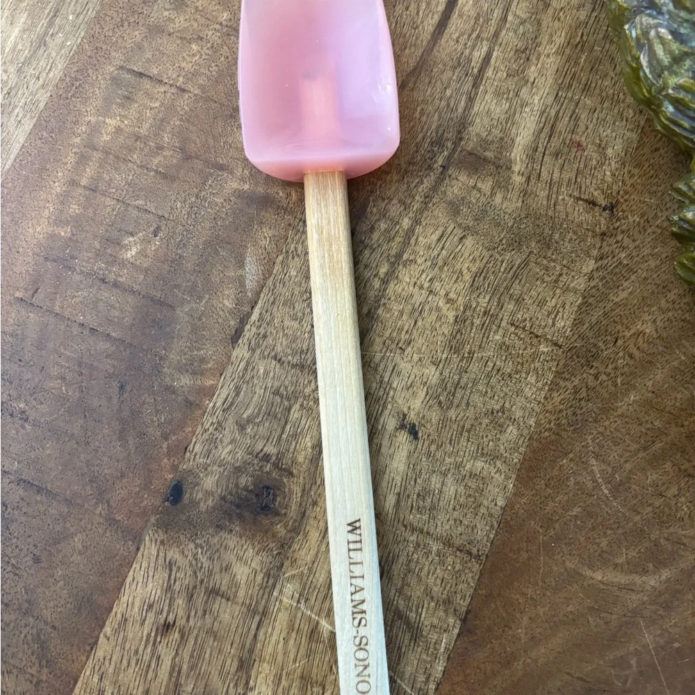 Williams Sonoma Blush pink Silicone Spatula